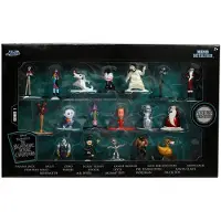 Jada Figurines métalliques Disney « L'Étrange Noël de monsieur Jack », lot de 18 figurines, 4 cm