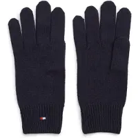 Tommy Hilfiger Aw0aw19131 Gloves Bleu Femme