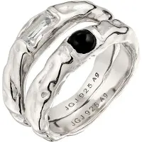 Elli Bague noir / argent
