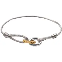 Fainz Bracelet 'Pairity' or / gris / argent