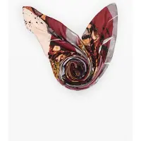Desigual Femmes, Écharpe, Zenith, Rouge, Multicolore