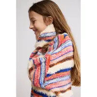 Desigual Pull-over mélange de couleurs