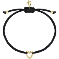Glanzstücke Bracelet jaune d'or / noir