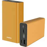 IMoshion Ultra Series Aluminium Batterie externe 20.000 mAh - Charge rapide jusqu'à 33 watts - Gold
