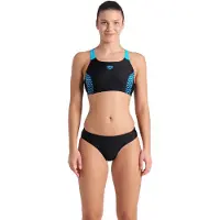 Arena Bikini 'OPENINGS' turquoise / noir