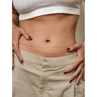 Hey Happiness Chaîne 'Layered Starburst and Pearl Belly' or