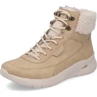 Rieker Chaussures de randonnée pour femmes , bottines à lacets, couleur beige, style décontracté
