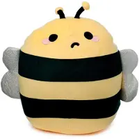 Puckator Maskotka Pluszowa Bobby Bee Cushion Squidglys Adoramals dla Dzieci