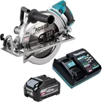 Makita Scie circulaire sans fil RS 002 GU101 40 V max. 260 mm sans balais + 1 batterie 4,0 Ah + chargeur