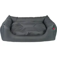 Amiplay Panier pour chien BASIK SOFA gris taille S, M, L, XL, XXL Taille : XL - 90x72x22 cm