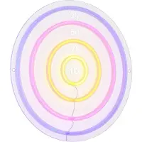 Globo Lampe murale Darteri Cible de fléchettes néon