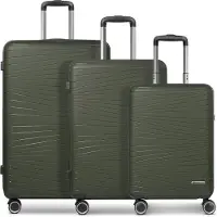 Franky Ensemble de bagages 'Dallas 3.0' olive