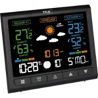 TFA-Dostmann TFA CONTRAST 35.1171.01 Station météo sans fil Prévisions pour 12 à 24 heures Nombre (35.1171.01)