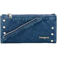 Desigual Porte-monnaies bleu denim