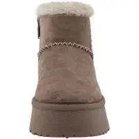 Tom Tailor Boots marron / gris clair / blanc