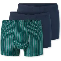Schiesser Boxers ' 95/5 Essentials ' bleu foncé / vert