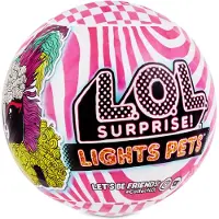 LEGO LOL Surprise ! Animaux lumineux avec de vrais poils et 9 surprises, dont une surprise la lumi re noire