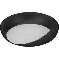 Osram Spot encastré , noir, 4000 K (blanc froid), 1400 lm, 16 W, diamètre 32,5 cm, polycarbonate (PC), angle d'éclairage de 120°, durée de vie de 54 000 heures