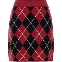 MyMo ROCKS Jupe rouge / noir / blanc