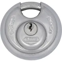 ABUS 24ib/50 B/dfnli Padlock Argenté