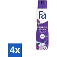 Fa Pflege Déodorant spray Fa Luxurious Viola 150 ml - Pack économique - 4 pièces