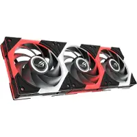 Asus Rog Eurux GR120 (120 mm, 3x), Ventilateur PC, Noir