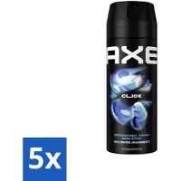 Axe Déodorant corporel Ax Click 150 ml - Pack économique - 5 pièces