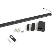 Emuca Barre de penderie Castor LED 1158 mm - batterie amovible et détecteur de mouvement