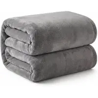 Luft Couverture Fleece - 230x200cm - Extra large et super douce - Plaid - Couverture de canapé - Plaid Fleece - Couverture chaude pour canapé