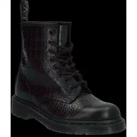 Dr. Martens Boots 1460 Croco 8 Eye Boot Black New Vibrance Croco femme || Taille 37