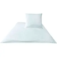 JOOP! Housse de couette 'Cornflower' gris clair / blanc