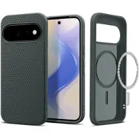 Spigen Coque Liquid Air MagFit pour Google Pixel 11 - Abyss Green