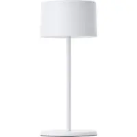 Brilliant BRE-Light G60181A05 Helio Lampe de table LED 21 cm Métal/plastique blanc LED intégrée