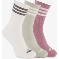Adidas Chaussettes 'Essentials' anthracite / vert pastel / mauve / blanc