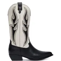 GUESS Bottes de cowboy 'Largena' noir
