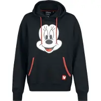 Minnie & Mickey Mouse Sweat-shirt à capuche Disney de - Minnie Maus - Ears & Bow - S - XXL - pour Femme - noir - Taille XXL