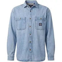 Rip Curl Chemise fonctionnelle 'PREMIUM SURF' bleu denim