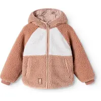 Liewood Veste mi-saison 'Jackson Reversible' rouge pastel / blanc