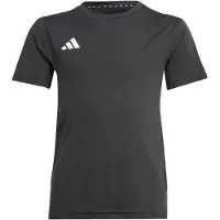 Adidas T-Shirt fonctionnel 'Adizero Team' noir / blanc