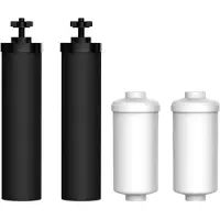 Alapure : ensemble de filtres à eau, compatible avec les éléments Berkey PF-2, conçu pour les systèmes Black Berkey