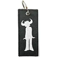 Jamiroquai Icon Logo Schlüsselanhänger, Noir