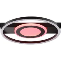 Brilliant Applique murale LED noire "Maureen", 20W, indice de protection IP20, pour intérieur