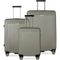 Bugatti trolley Linea Hard-Top Case S / M / L Olive gris-vert 56cm