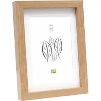 Deknudt Frames Deknudt Cadre photo en bois S40A chêne 40x50 cm - 30x40 cm Blanc