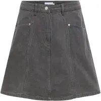 Object Jupe 'OBJBINE' gris denim