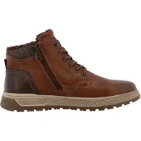 Tom Tailor Bottines à lacets marron / cognac