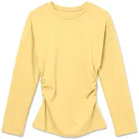 Vero Moda T-shirt 'SMILLA' jaune