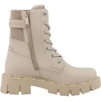 Tom Tailor Bottines à lacets beige