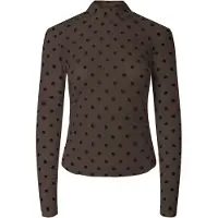 Pieces T-shirt 'JESHI ' marron