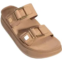 Desa Pantoufle 'Keilrutschen' beige